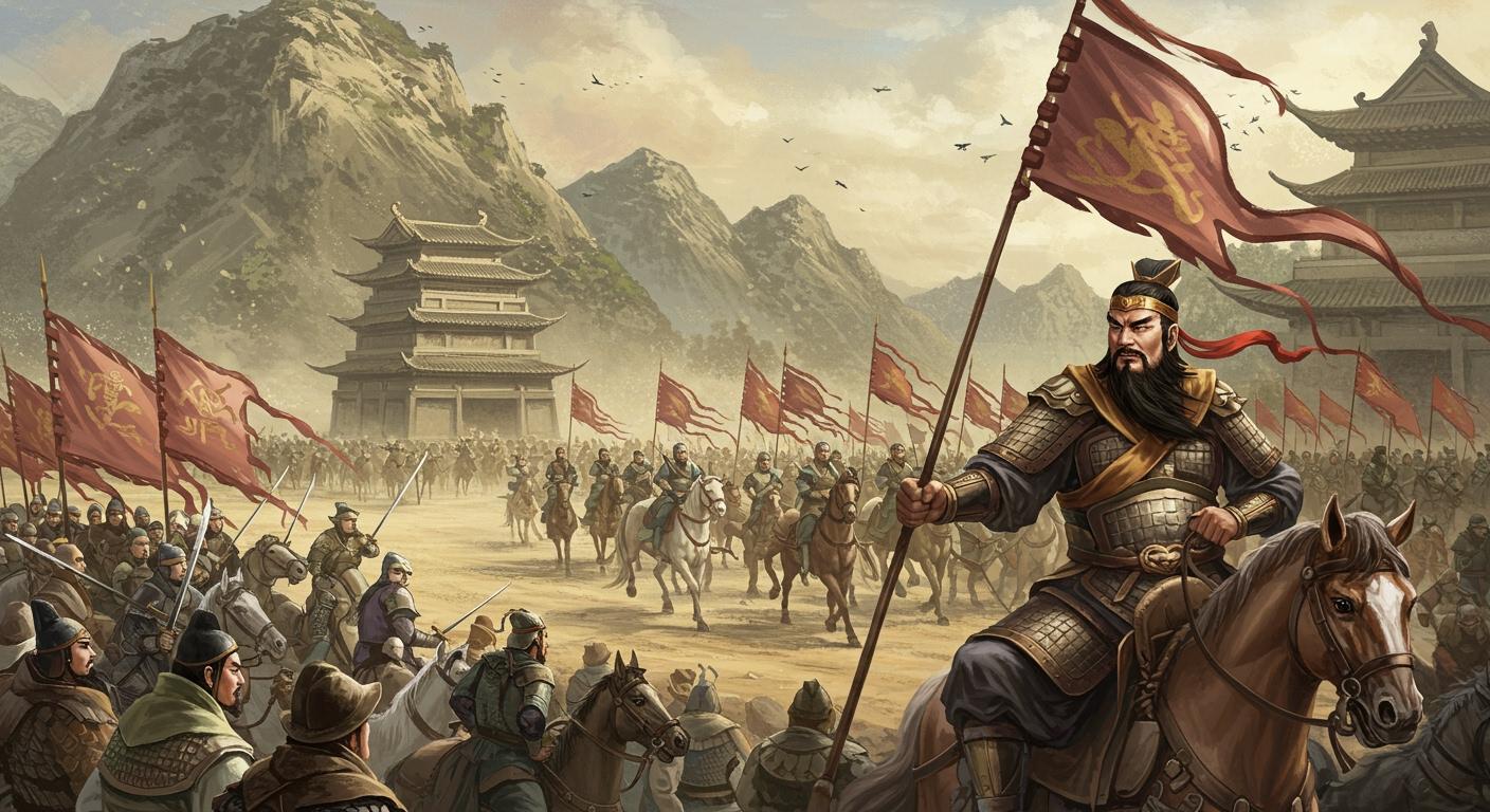 형주 공방전의 시작과 관우의 북진