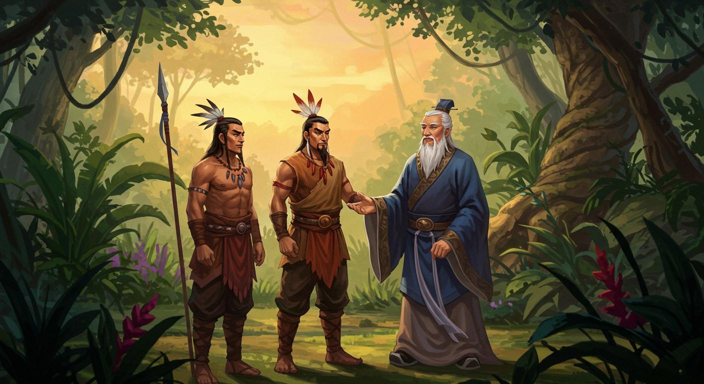 마지막 일곱 번째: 진정한 항복과 남만의 평화