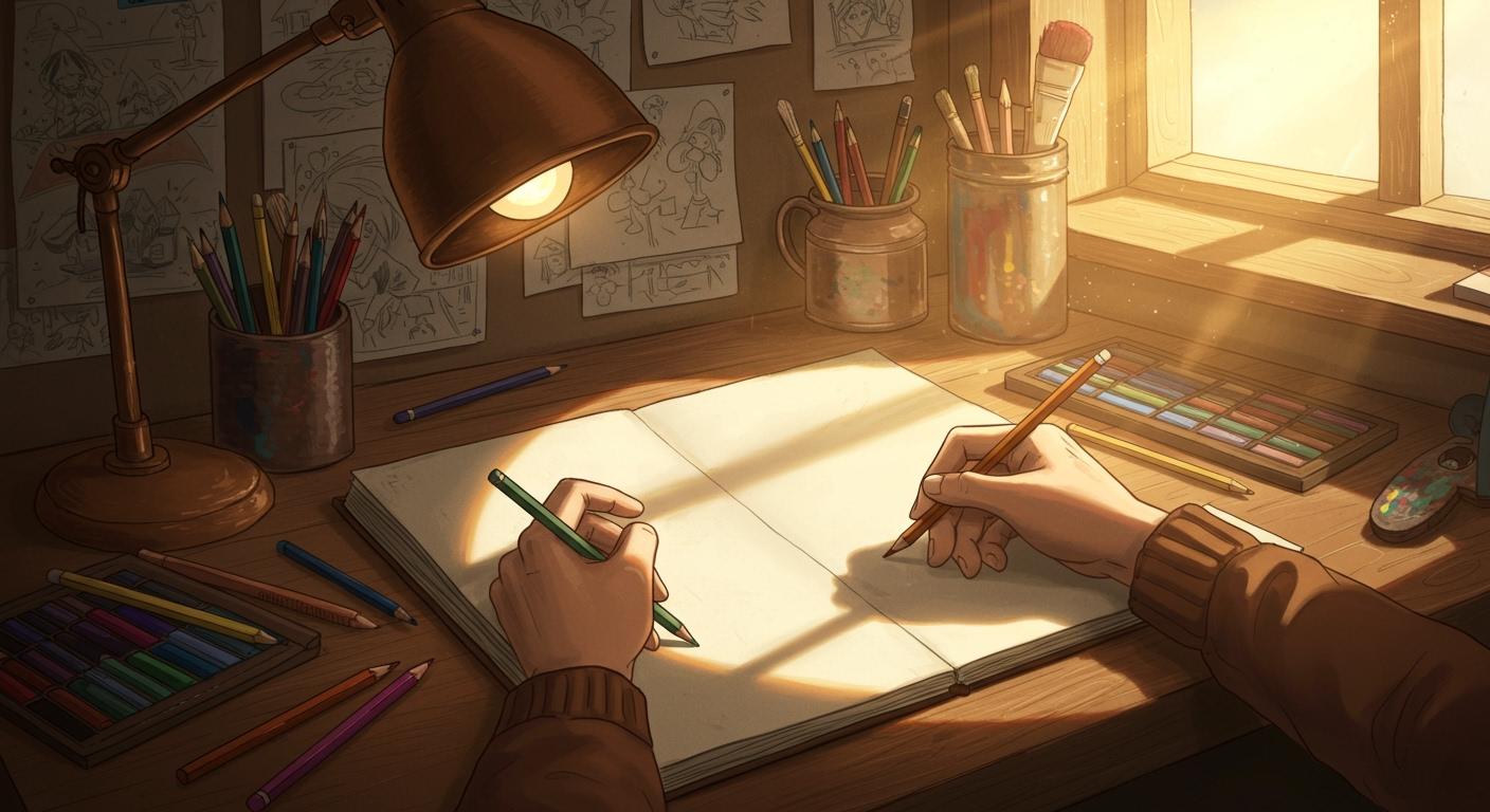 그림 실력 향상, 꾸준함이 답이다