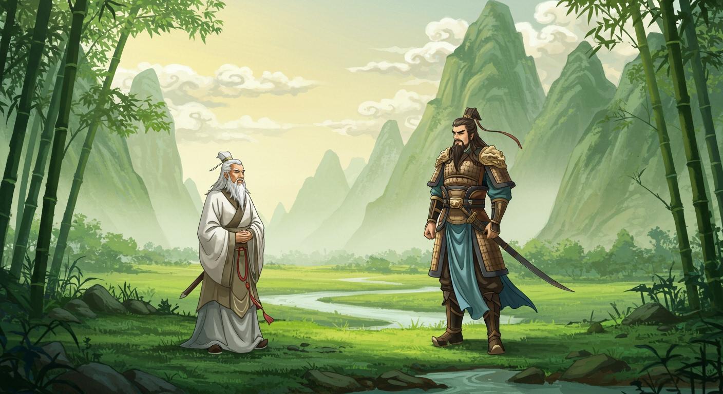 맹획과의 첫 만남과 