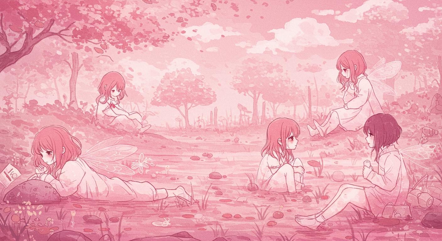 독특한 그림체와 섬세한 심리 묘사