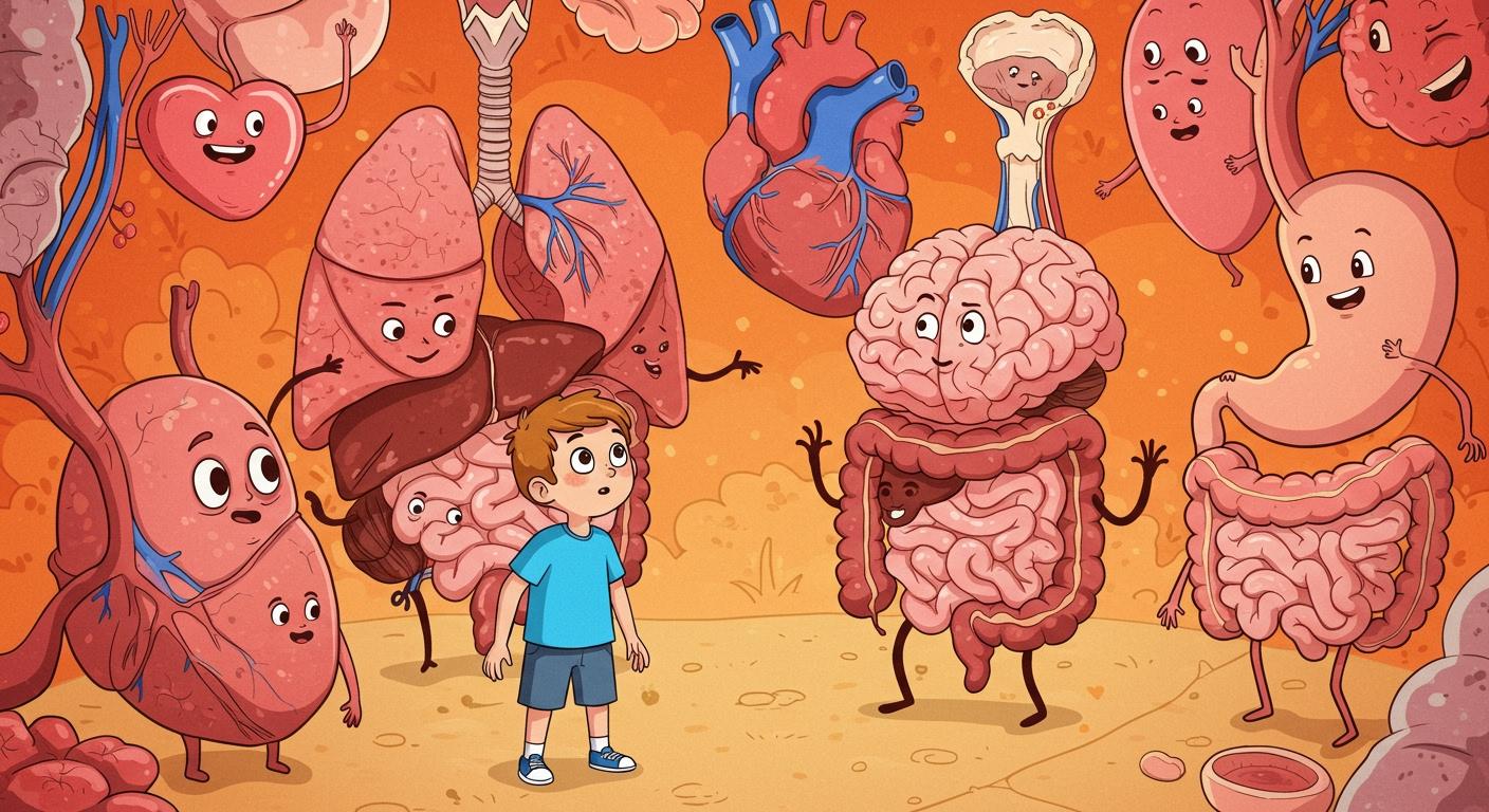 흥미진진한 인체 여행, 만화로 시작하다