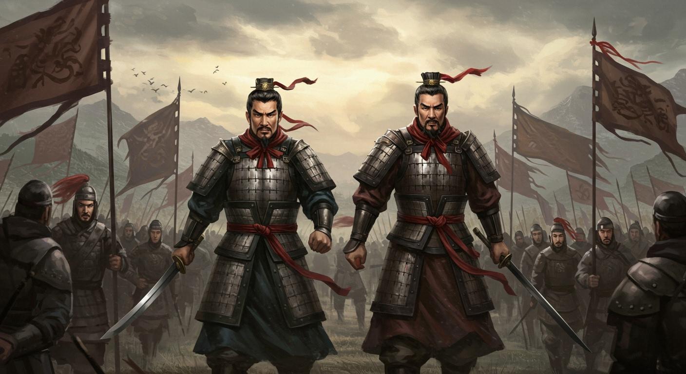 등애와 종회, 두 장군의 출정