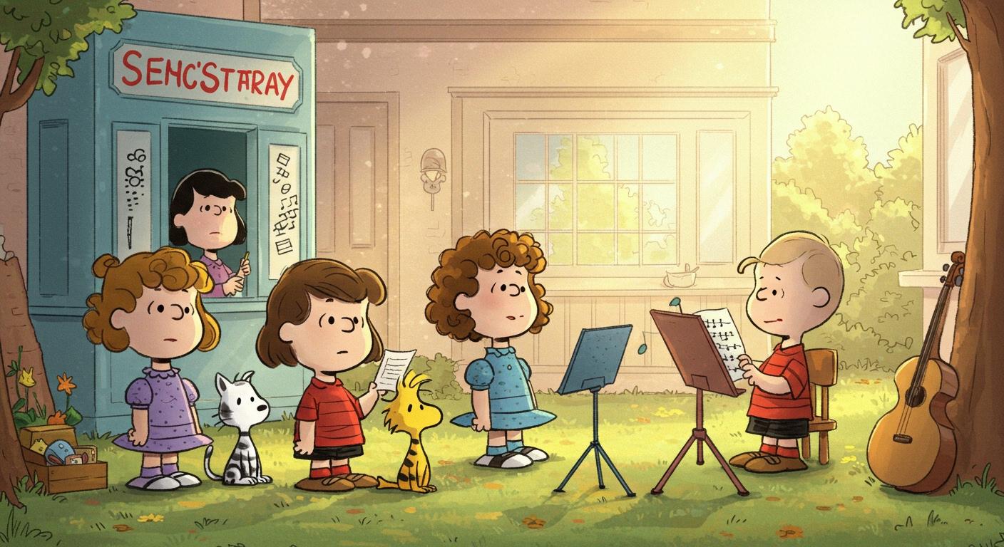 루시의 상담 부스와 슈뢰더의 베토벤 사랑