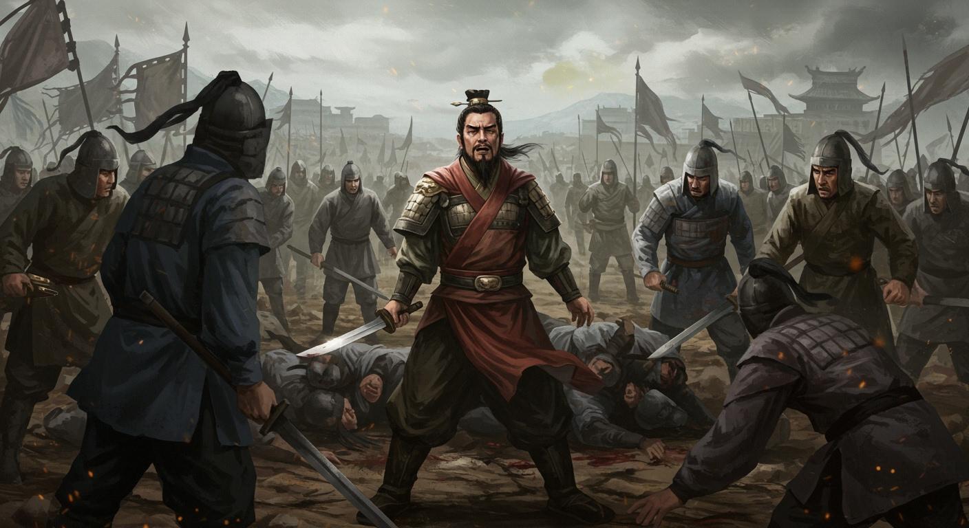 유비의 슬픔과 복수심