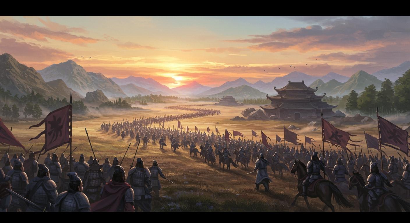 이릉 전투의 시작, 파죽지세로 나아가다