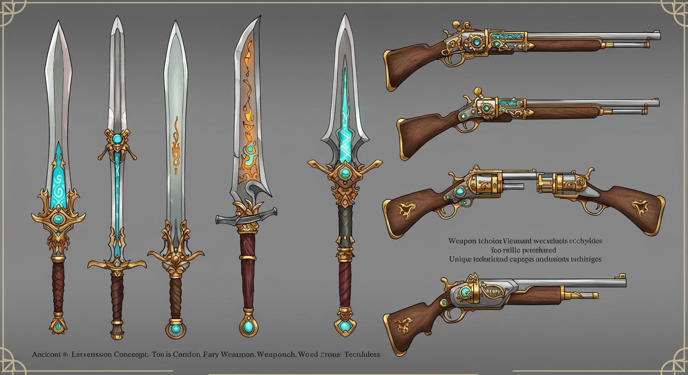 실전 테크닉: 무기 활용법과 연출 아이디어