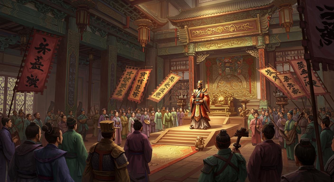 왕으로 추대받다