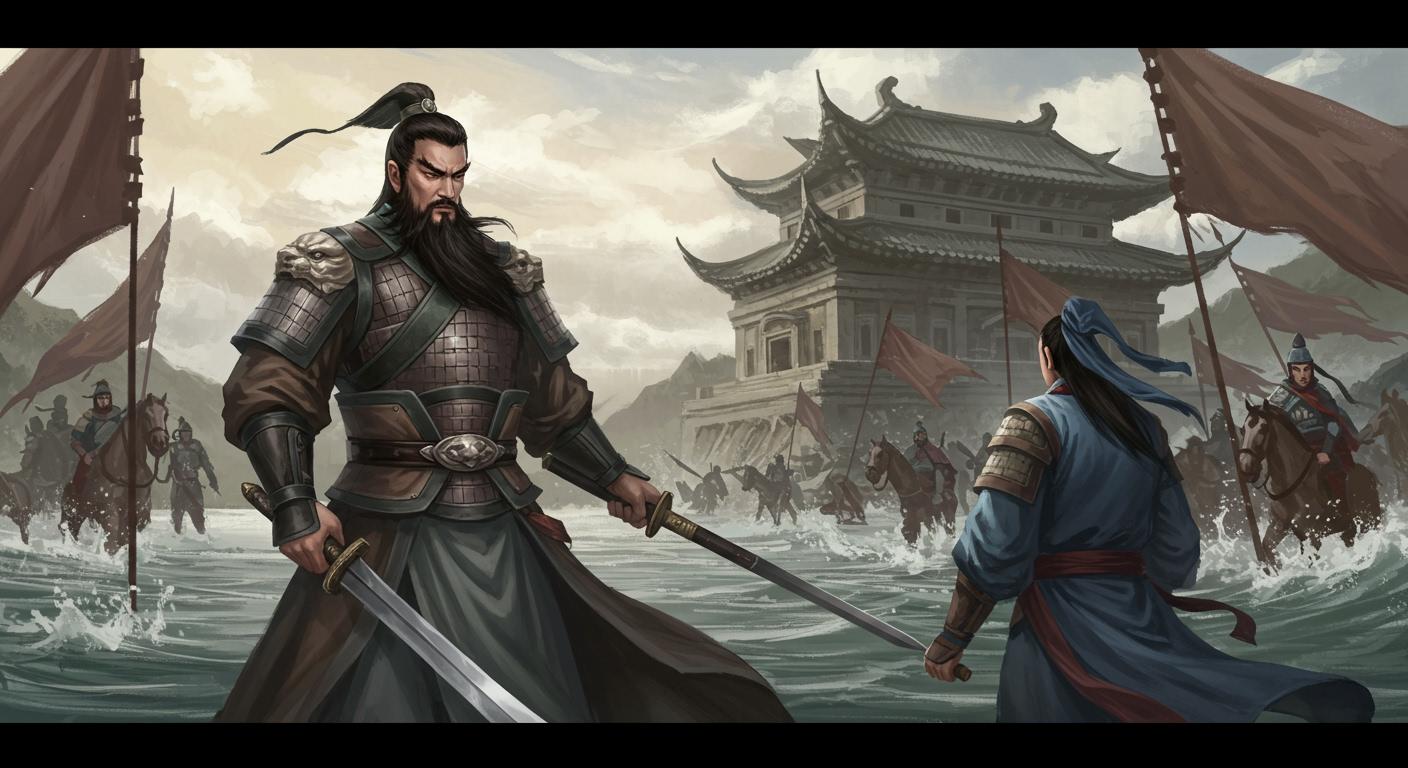 방덕의 죽음과 관우의 위엄