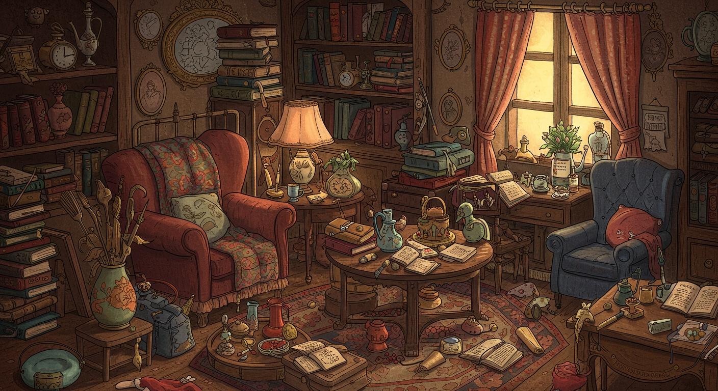 꽉 찬 한 장의 그림, 밀도 높은 행복