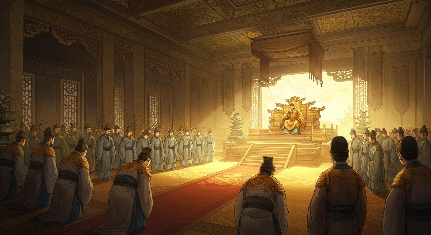 새로운 황제의 탄생