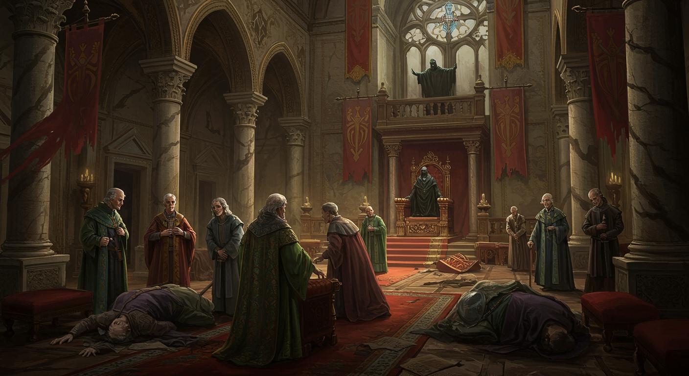 손권의 죽음과 권력 다툼의 시작