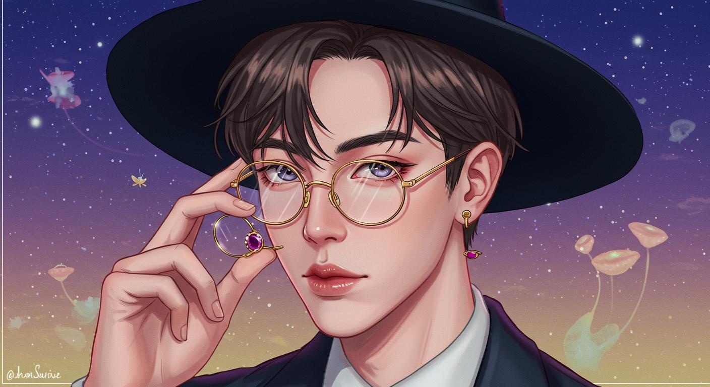 6인 6색, 개성 넘치는 안경 남캐 제작 비법