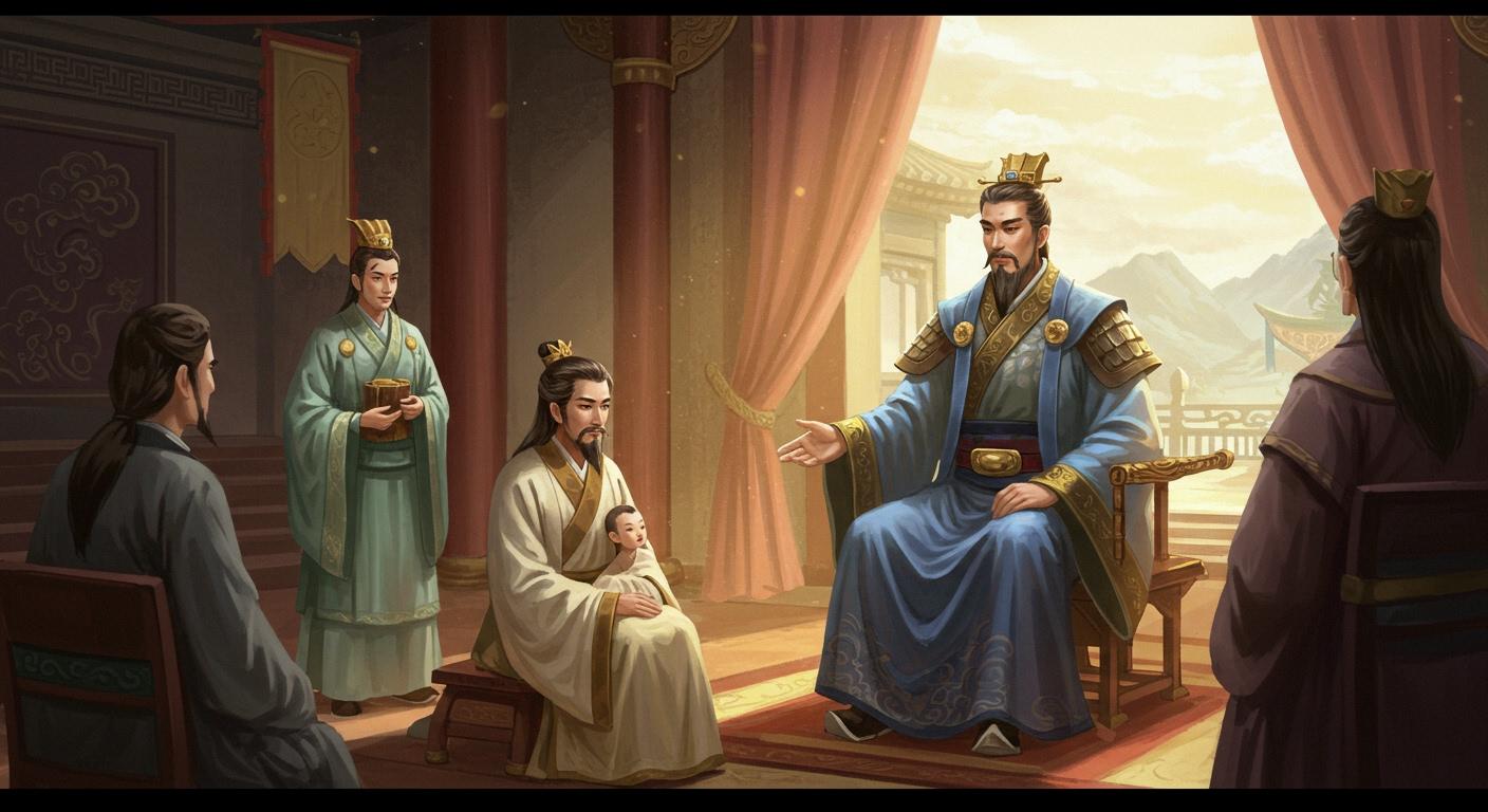 유비의 유언과 제갈량의 결심