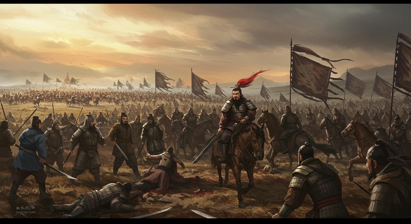 형제의 의, 관우의 죽음