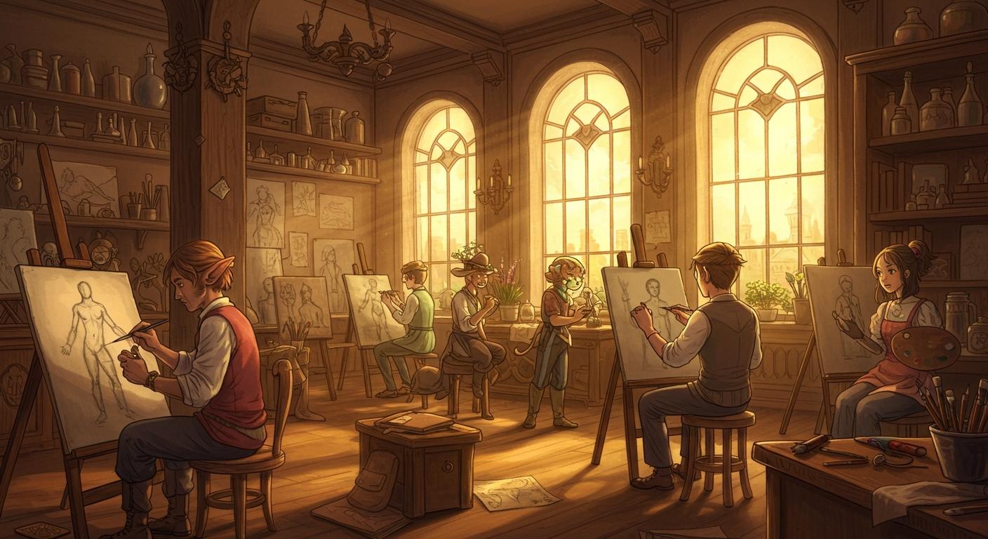 12개월 입시 미술 과정을 한 권에