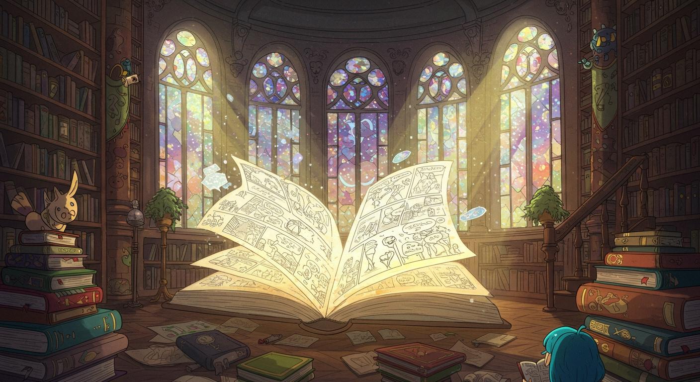 흥미진진한 줄거리, 만화 연출의 세계로 빠져들다