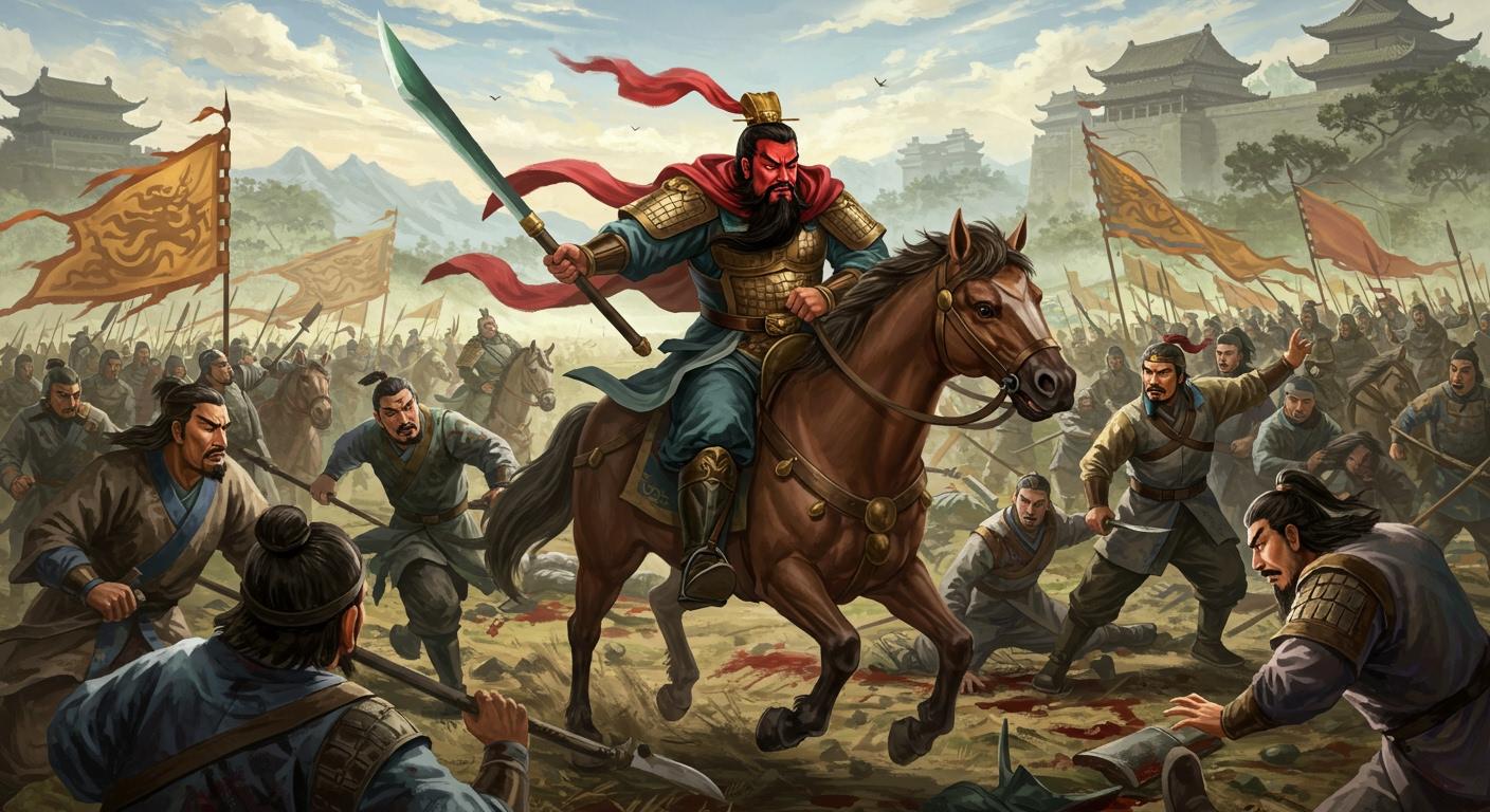 조인의 고립과 서황의 등장