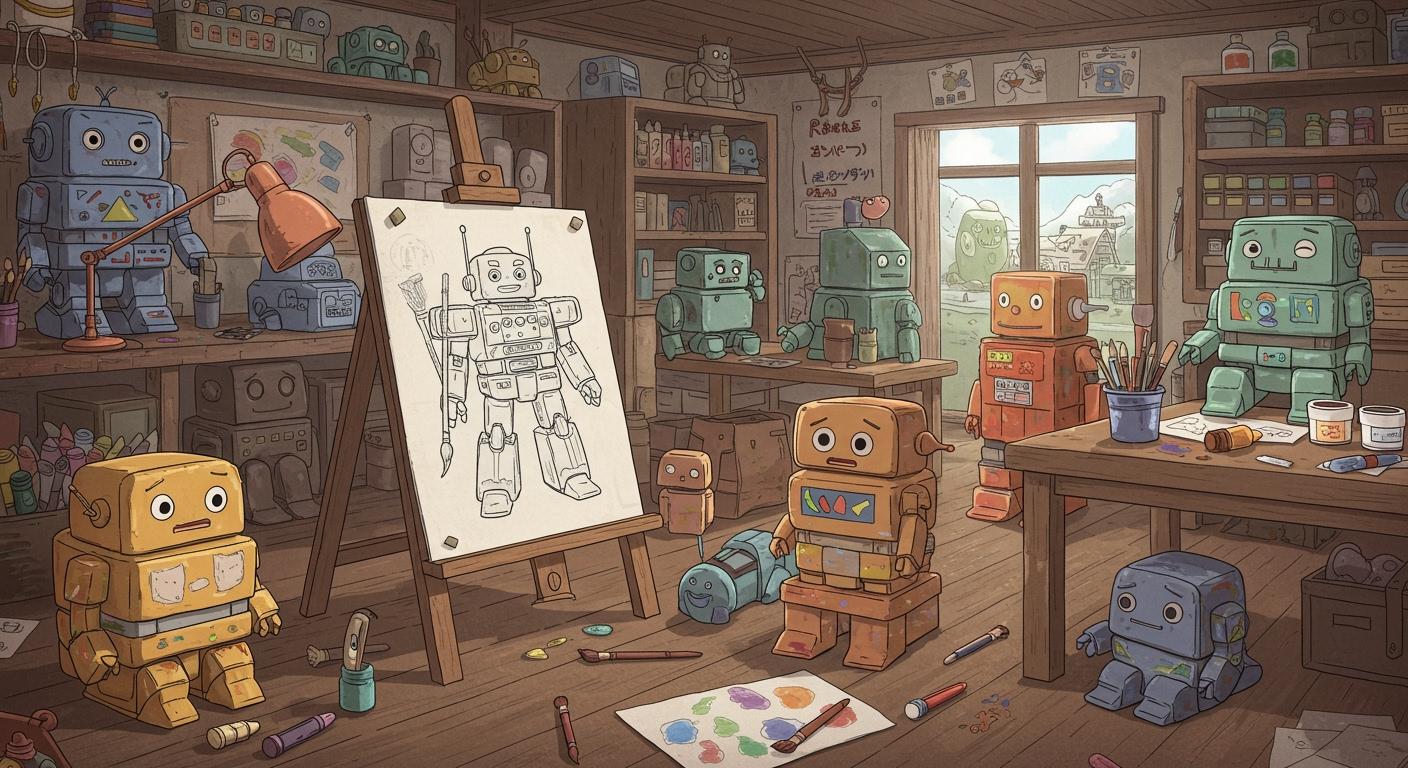 박스 로봇에서 오리지널 로봇으로: 상상력 펼치기