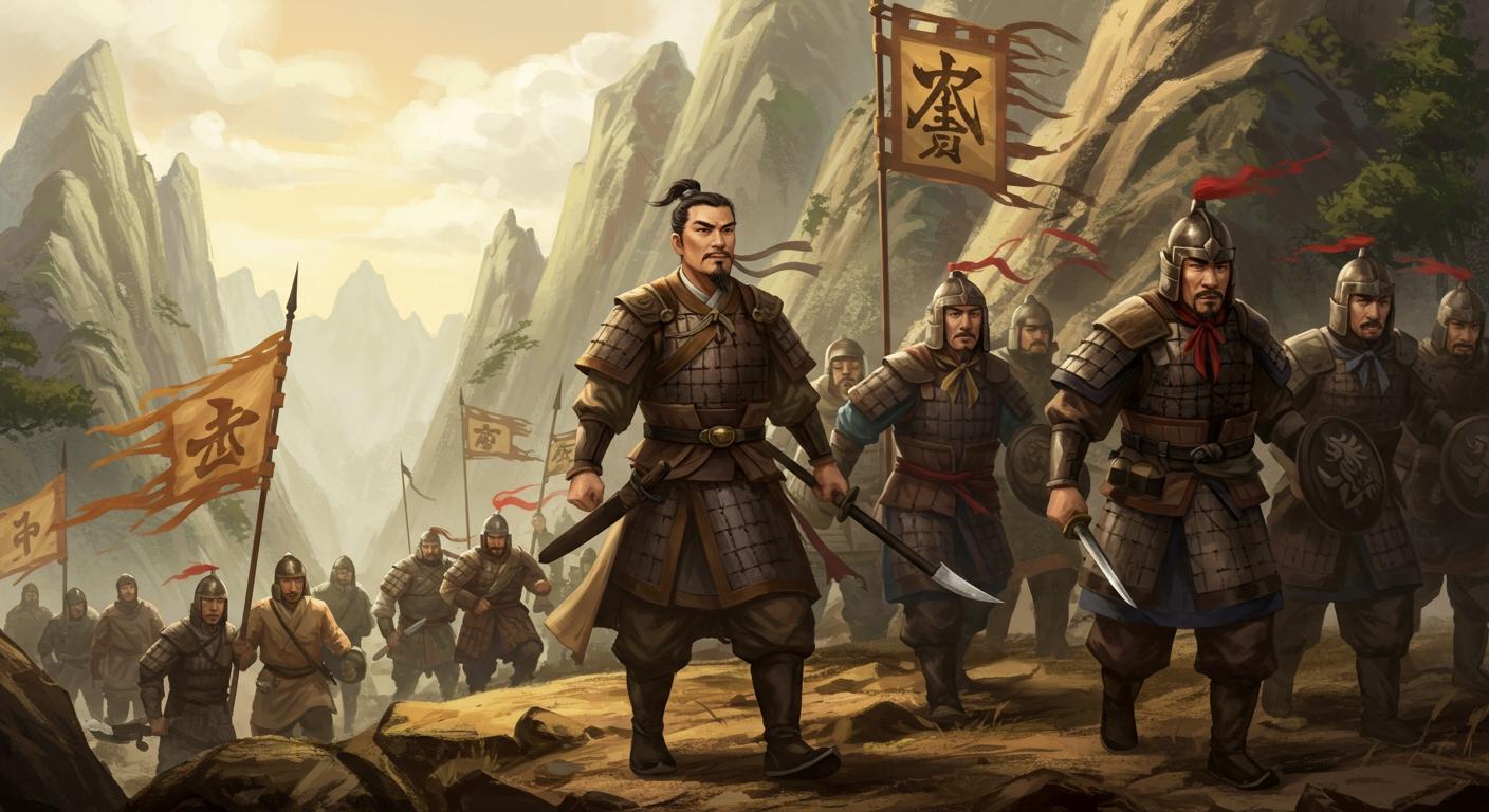 제3차 북벌: 무도와 음평 점령