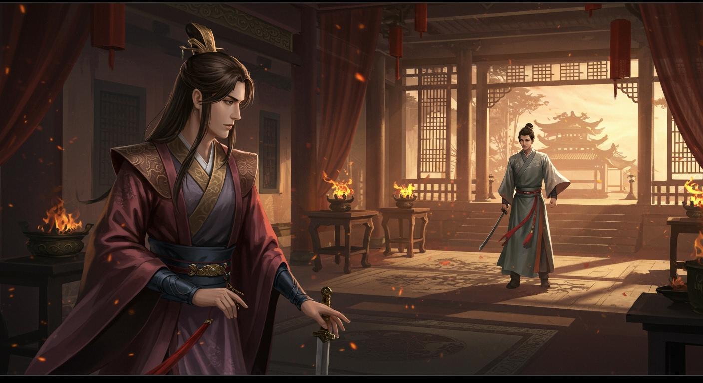 초선, 미인계로 불화의 불씨를 지피다