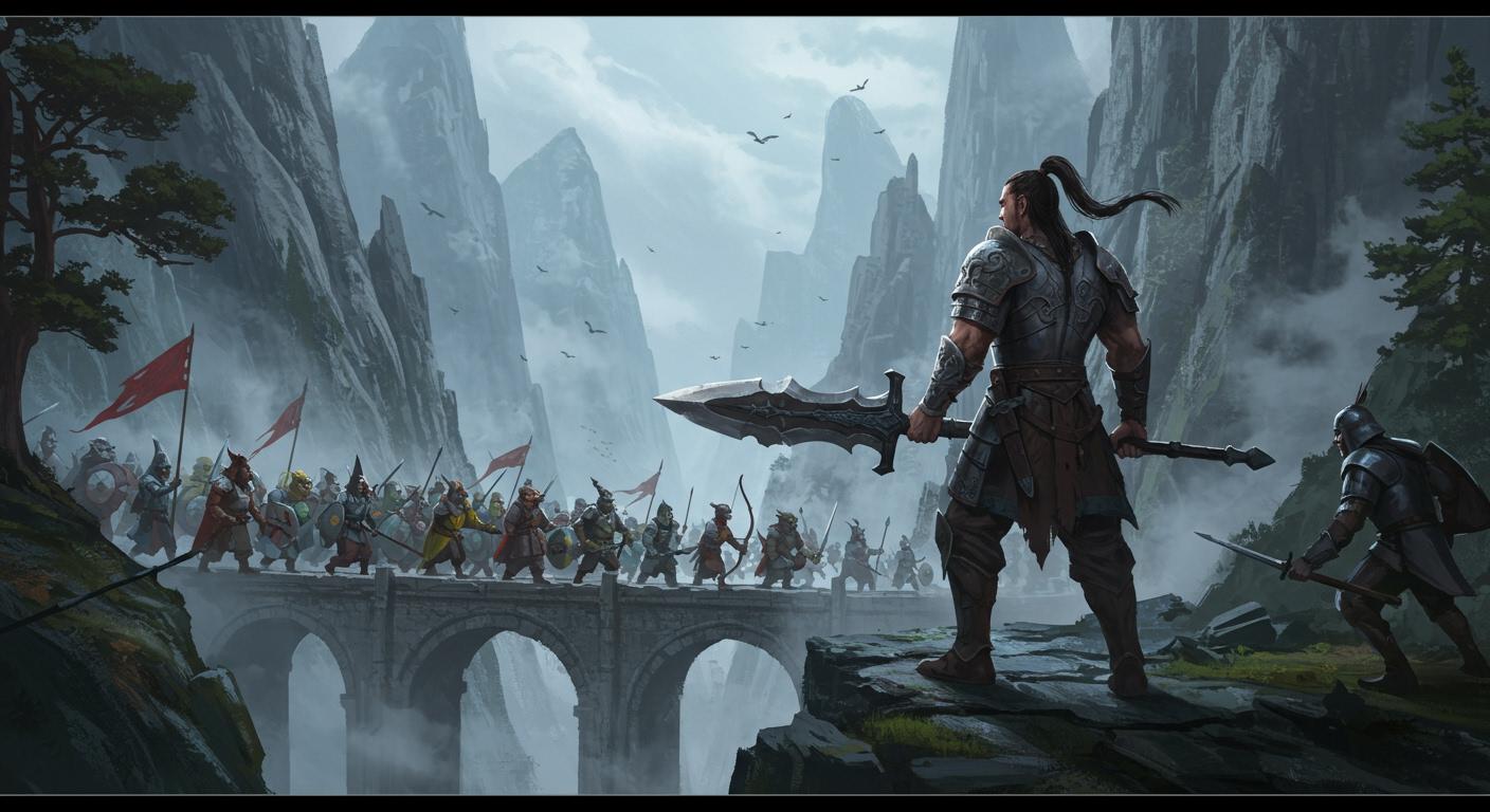 지형을 이용한 장비의 전략