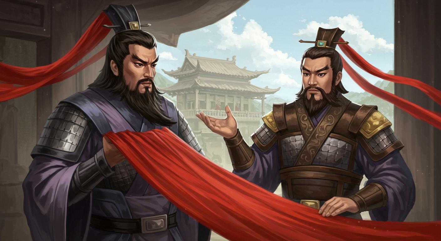 조조, 관우의 의리에 감탄하다