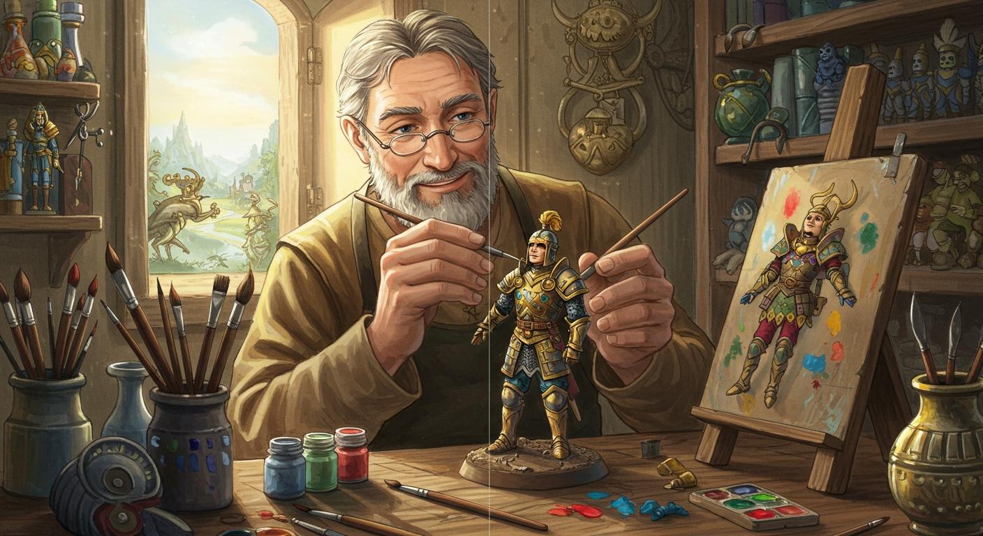 이야기가 있는 피규어: 생명력을 불어넣는 마법