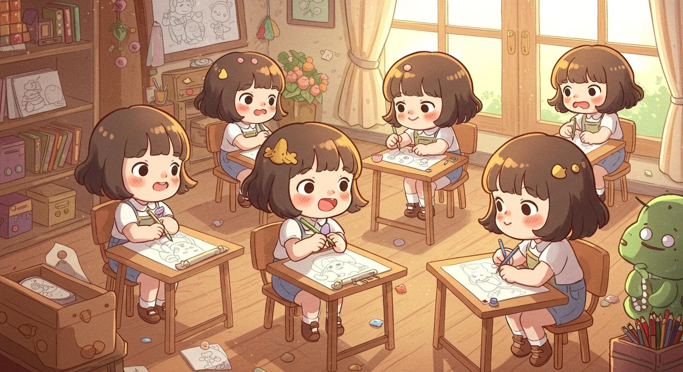 실전 연습: 다양한 캐릭터 그리기