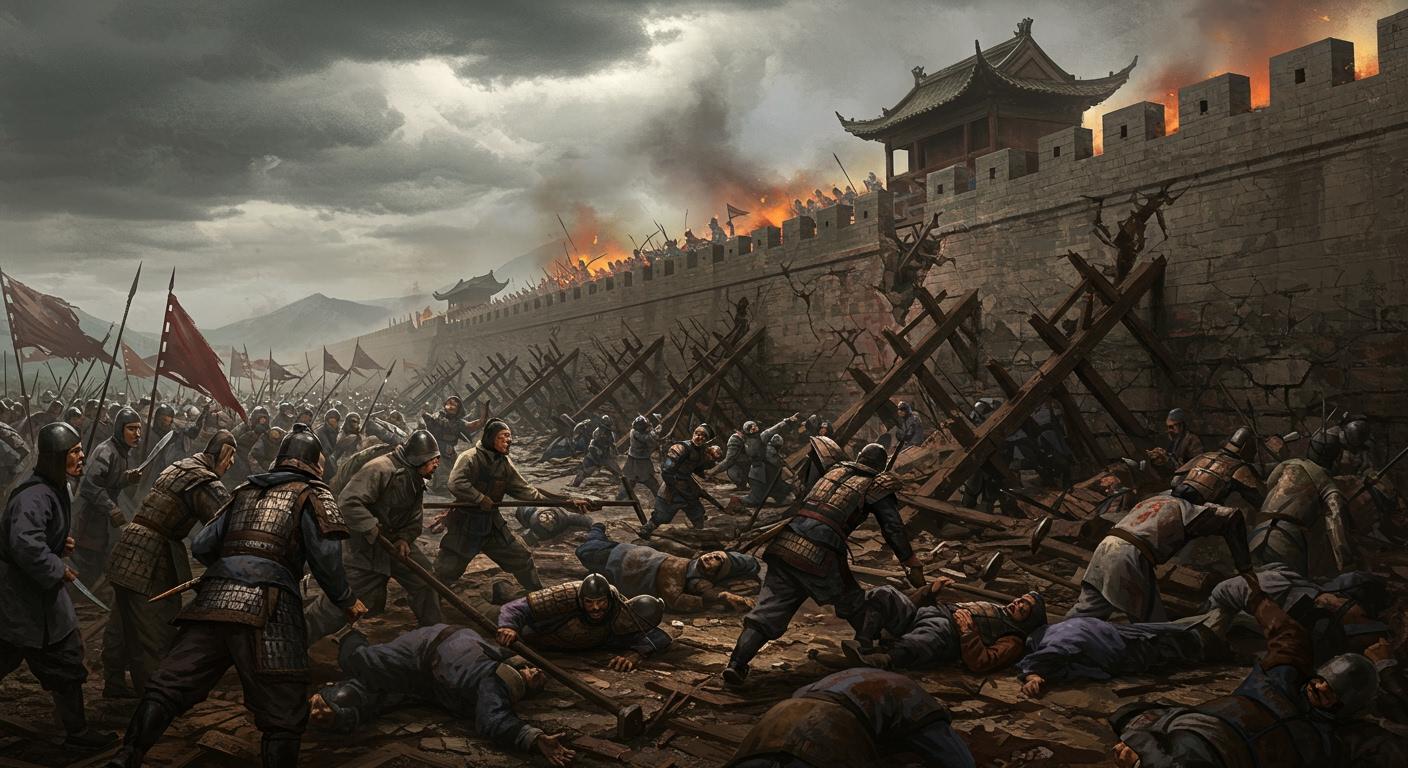 역경루 농성, 몰락의 그림자