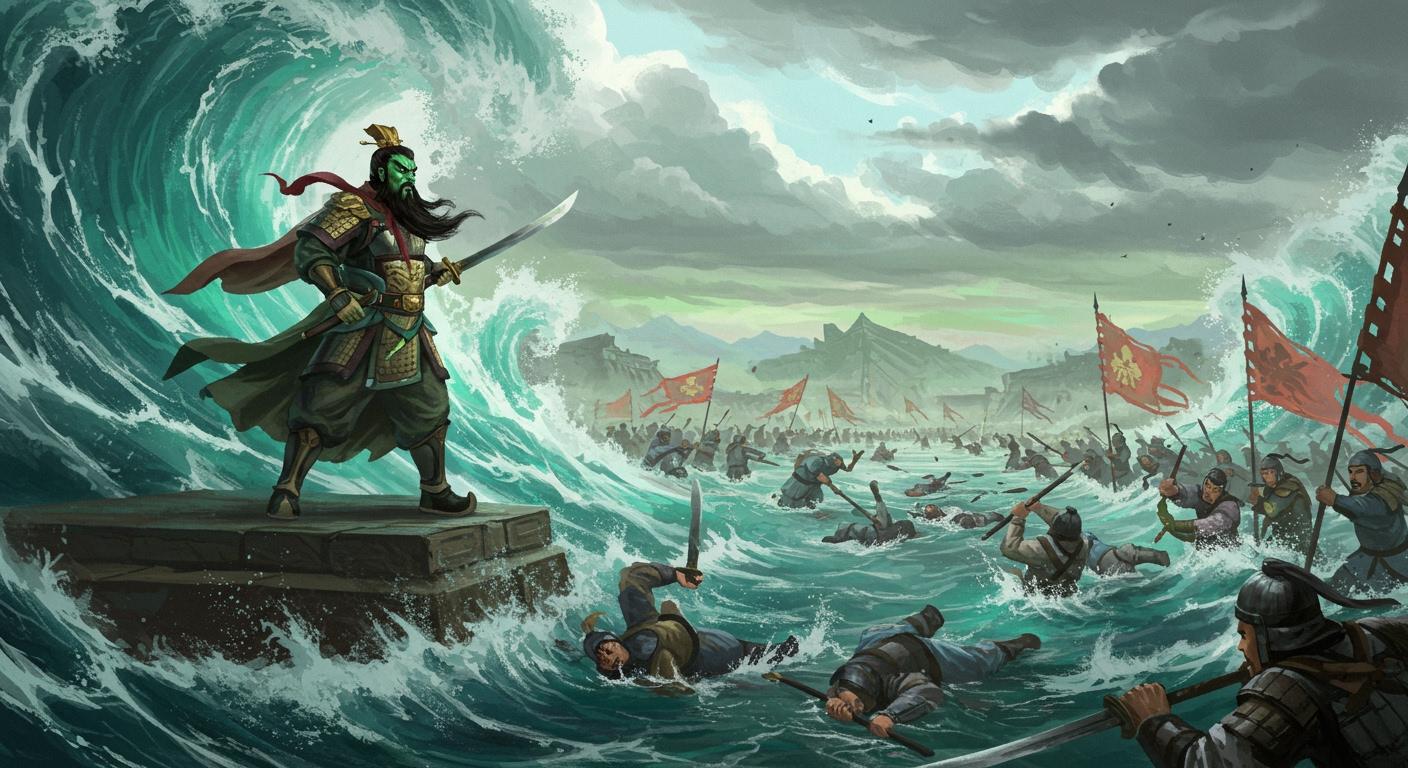 예상치 못한 홍수: 전황을 뒤바꾸다