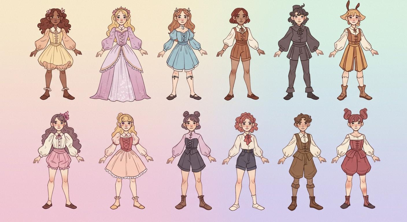 실전 활용: 나만의 캐릭터 스타일링