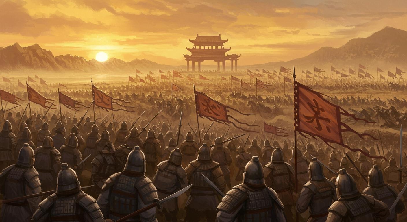 오나라의 저항과 멸망