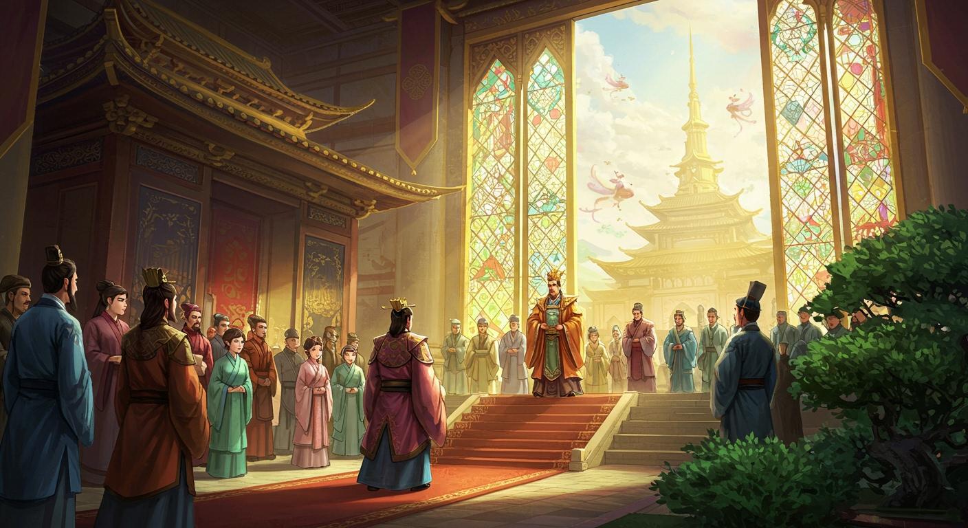 대망의 즉위, 오나라 황제의 탄생