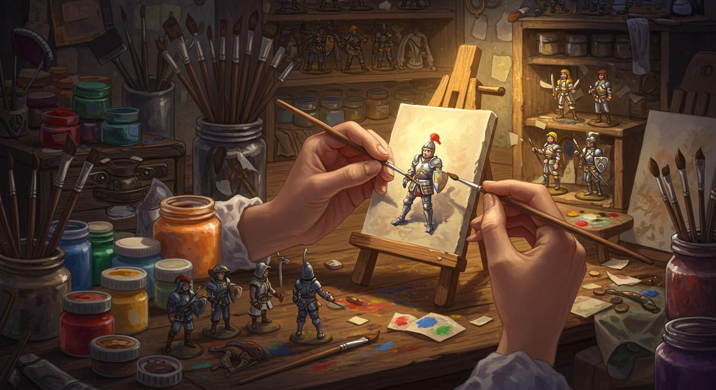 피규어 도색, 그 매혹적인 세계로의 초대