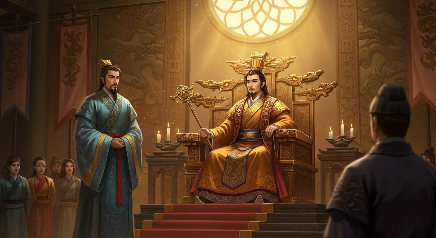 제갈량의 헌신적인 보필