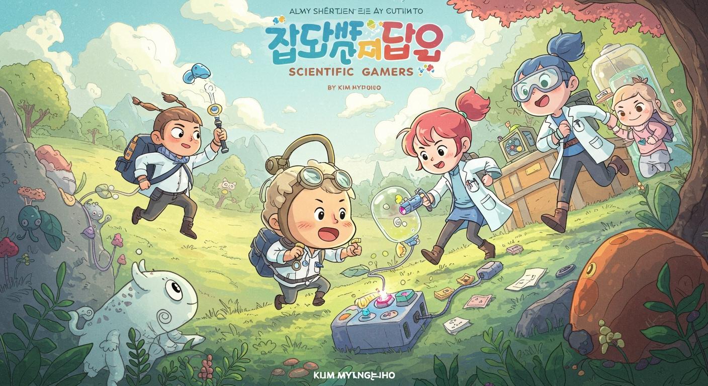 생생한 그림과 친근한 캐릭터