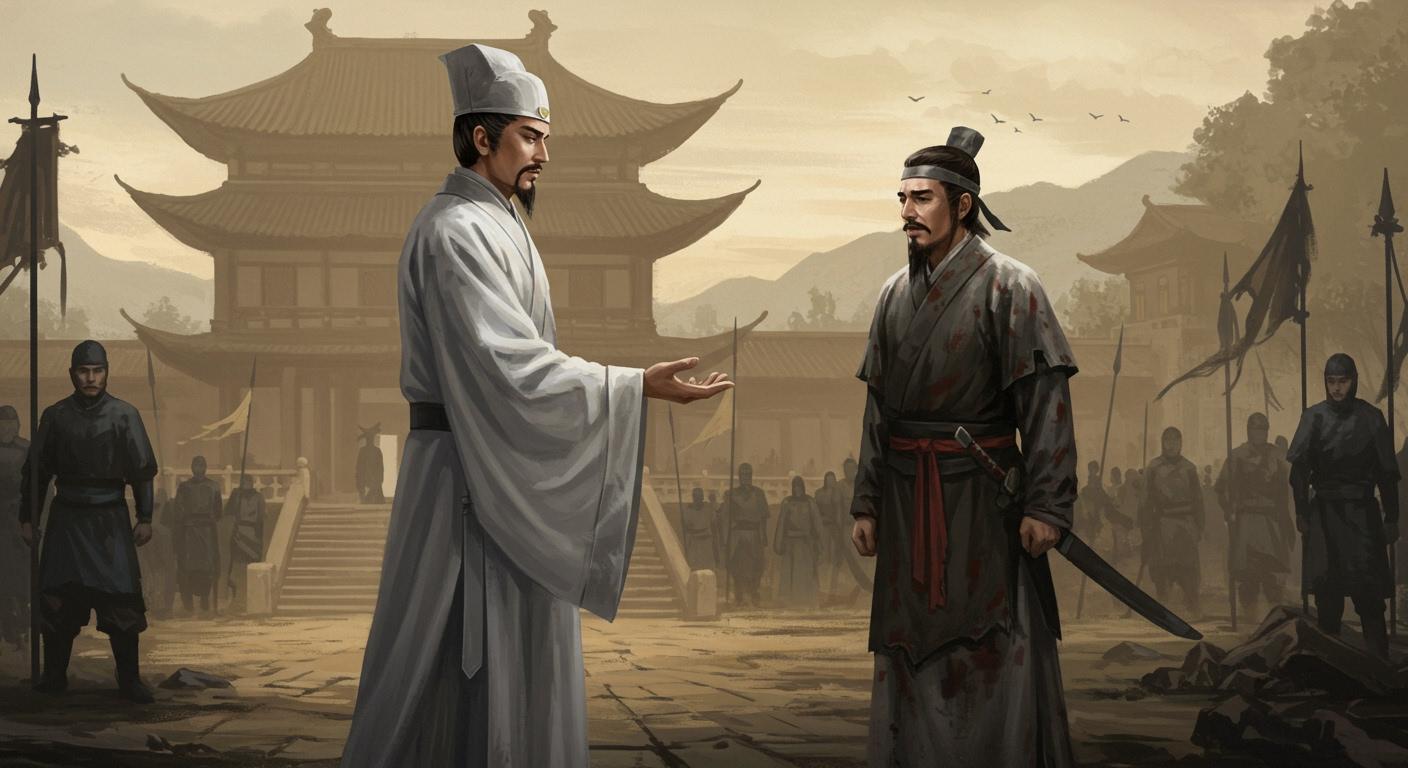 제갈량의 기대를 저버린 가정 전투의 패배