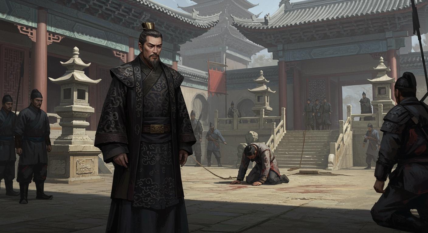 법 앞에 만인은 평등하다: 읍참마속의 단행