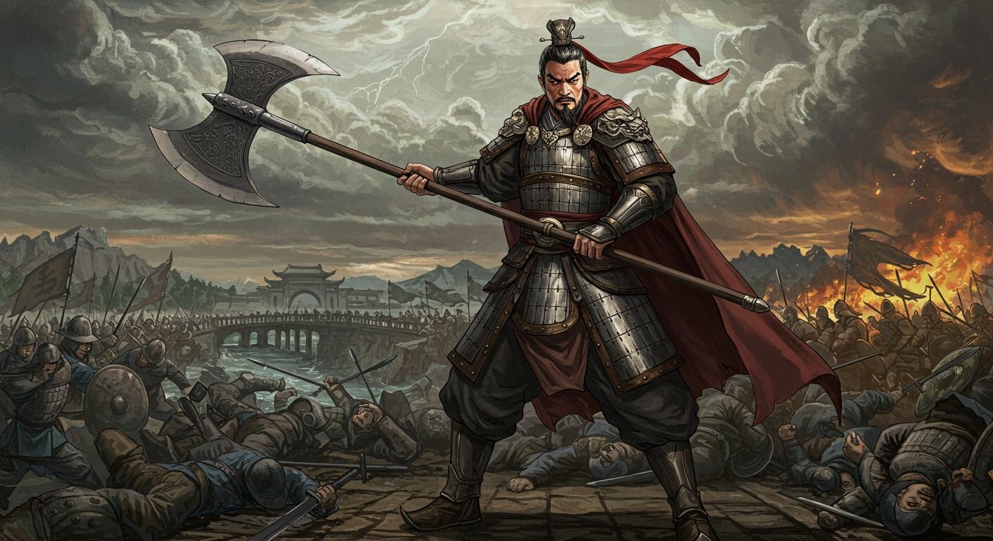 장판파에서의 용맹, 조조군을 물리치다