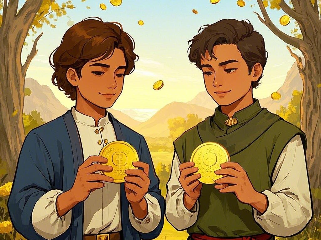 두 친구의 금화 – 진정한 우정이란 무엇인가?