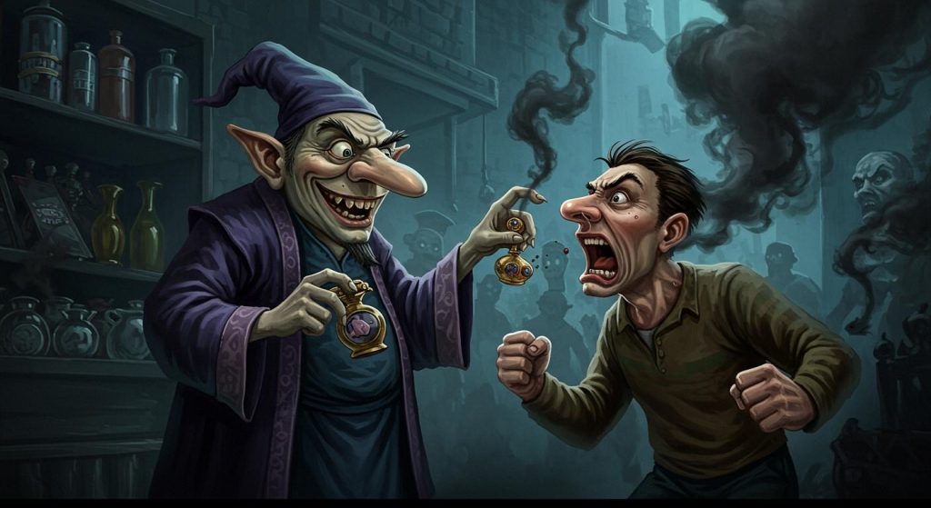 코를 베고 싶은 남자 – 엉뚱한 소원의 대가