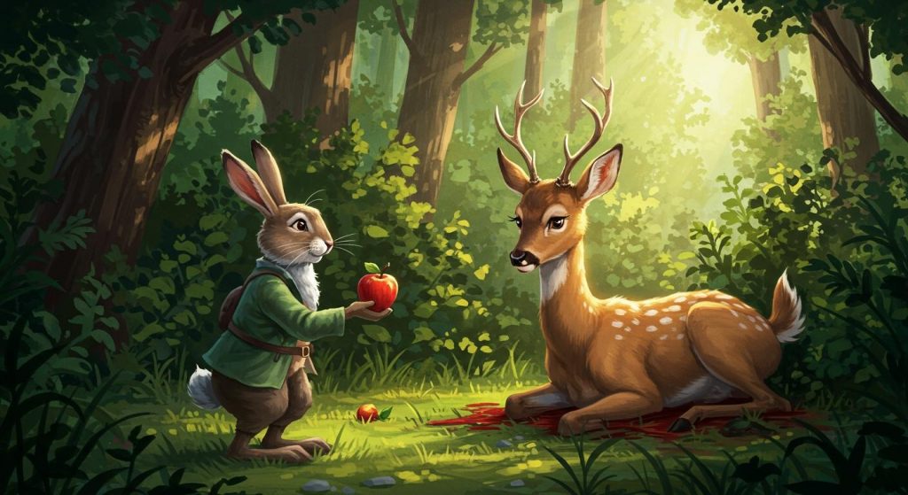 토끼와 사슴 – 겉모습만 보고 판단하지 마라