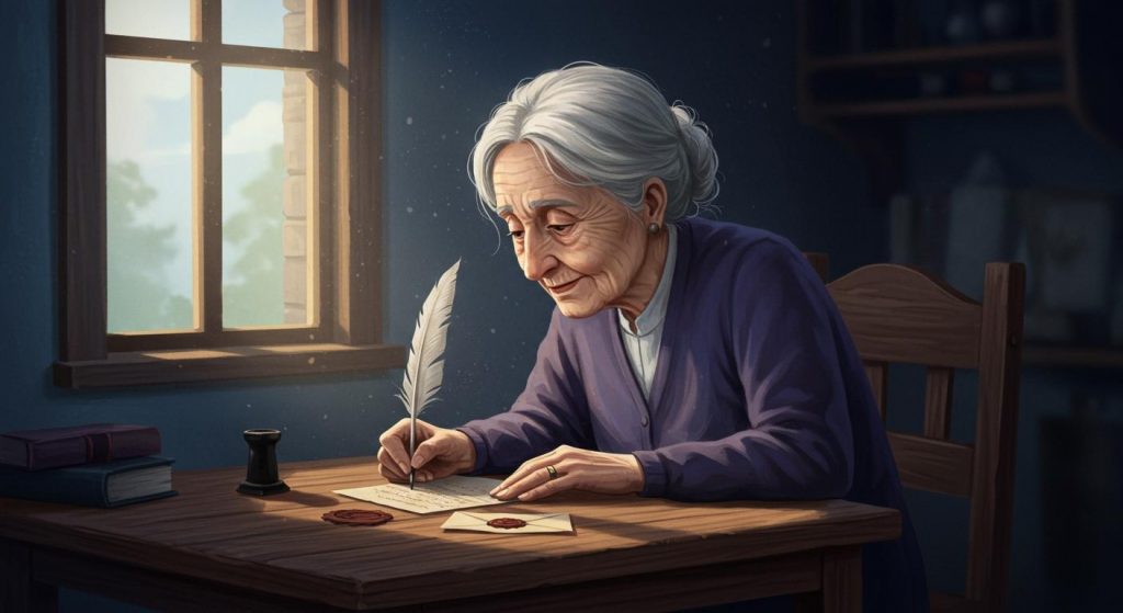 어머니의 마지막 편지 – 가슴 뭉클한 사연