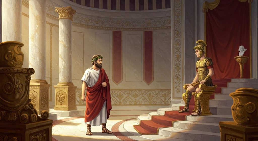 바울이 로마 황제에게 가다 (사도행전 25장)