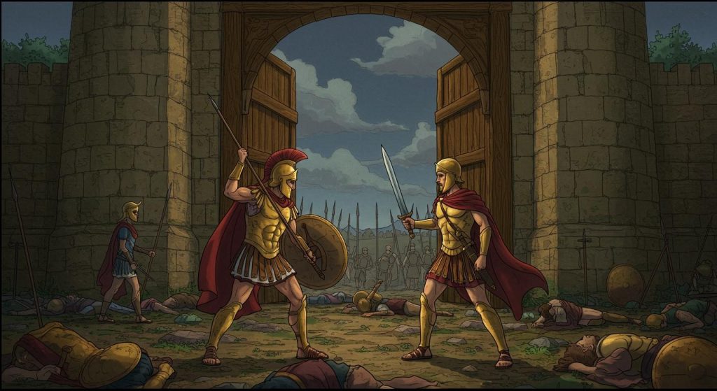 헥토르와 트로이의 마지막 전투