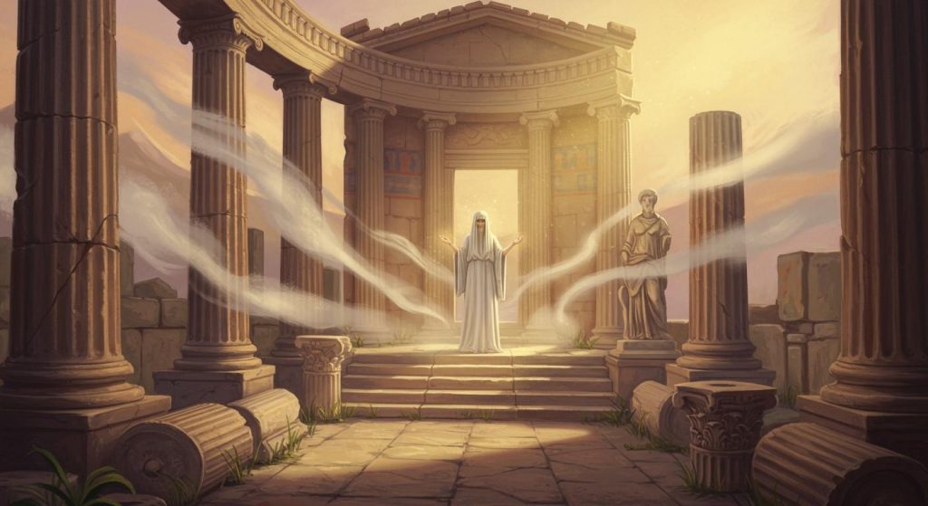 델포이 신탁 – 신의 계시를 받는 곳