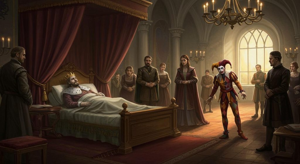 왕의 마지막 농담 – 위트가 남긴 유산