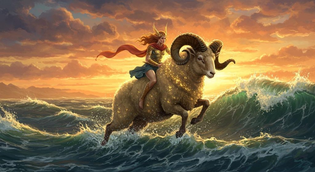 아르고스의 왕 프리크소스와 황금 양털