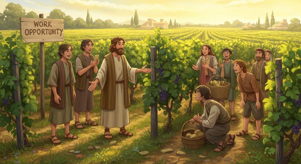 포도원 품꾼의 비유 (마태복음 20장)